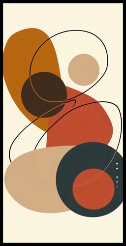 Plakat 50x100cm Geometria Harmonii na Arena.pl