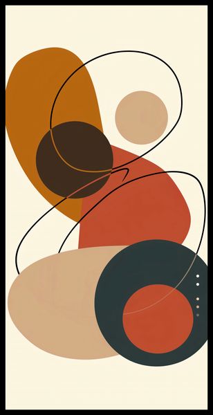 Plakat 50x100cm Geometria Harmonii zdjęcie 2