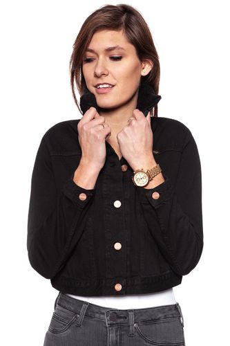DAMSKA KURTKA JEANSOWA WRANGLER STAR JACKET BLACK STAR W413FG13D S na Arena.pl