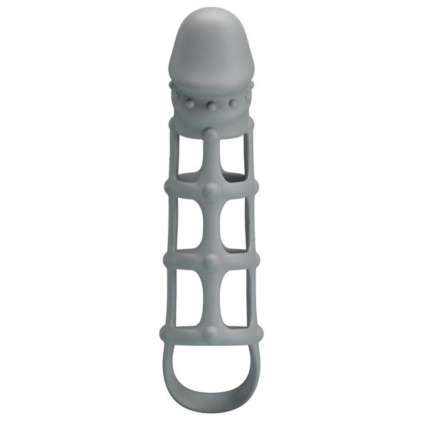 PRETTY LOVE - Penis Sleeve with Ball Strap zdjęcie 1