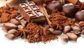 FOTOTAPETA kuchenna CZEKOLADA KAKAO ZIARNA KAKAO