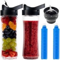 2 x Kubek BIDON 700ml Blender ręczny Yoer HB01S