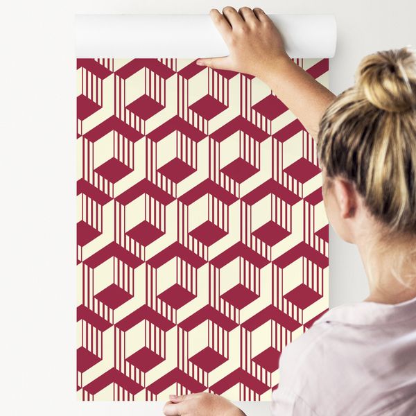 Tapeta Orientalny Wzór Geometryczny zdjęcie 4