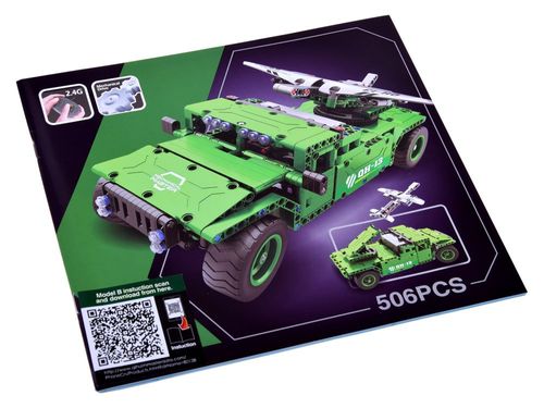 Konstrukcyjne klocki 506-elementów pilot RC0532 na Arena.pl