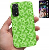 ETUI DO XIAOMI NOTE 11 / 11S - WZORY Z GIER Z GRY PIKSEL PIKSELE PLECKI