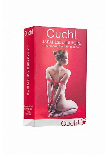 japanese mini rope - 1,5m - red na Arena.pl