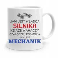 Kubek Prezent Dla Mechanika Jam Jest Władca Z Nadrukiem Ze Zdjęciem