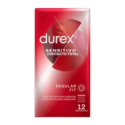 durex sensitive total contact 12 szt. ultracienkie prezerwatywy sensi-fit na Arena.pl
