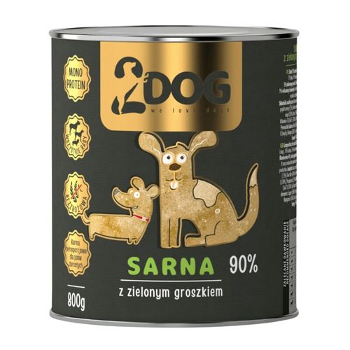 MOKRA KARMA DLA PSA SARNA 800 g MONOPROTEINOWA HIPOALERGICZNA Z BŁONNIKIEM na Arena.pl