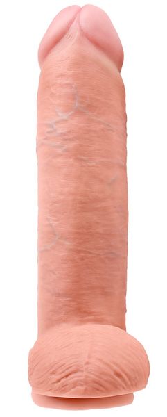 king cock with balls 12 inch zdjęcie 3