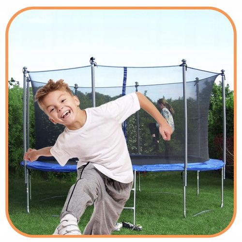 OSŁONA SPRĘŻYN + SIATKA WEWNĘTRZNA 304 - 312cm 10FT AKCESORIA DO TRAMPOLINY na Arena.pl