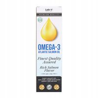 Lab-v Omega-3 – 100% olej z łososia atlantyckiego dla psów i kotów 1000 ml