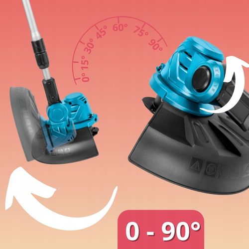 PODKASZARKA AKUMULATOROWA ELEKTRYCZNA MOCNA KOSA DO TRAWNIKA ZESTAW 2X na Arena.pl