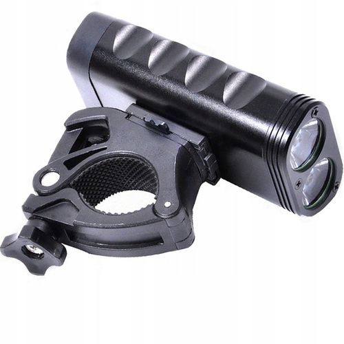 LAMPKA ROWEROWA LED PRZÓD 1800 LUMENÓW MOCNA + TYŁ na Arena.pl