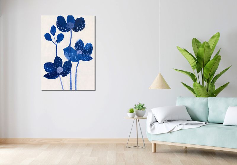 Obraz 70x100cm Nocne Kwiaty zdjęcie 2