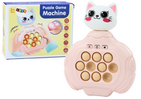 Gra Pop-It Kotek Różowa Konsola Zręcznościowa Pad Sensoryczny Wibracje