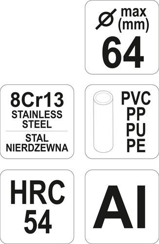 OBCINAK DO CIĘCIA RUREK PCV 64MM na Arena.pl