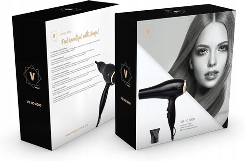 SUSZARKA DO WŁOSÓW HD3000 JONIZACJA DUŻA LEKKA 2000W 3 TEMP Koncentrator na Arena.pl