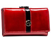 portfel damski skórzany h23-3-sh-bl-4266 red