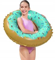 DONUT Dmuchane Koło Kółko Materac Wody Pływania Opalania Basen Plaże 36300