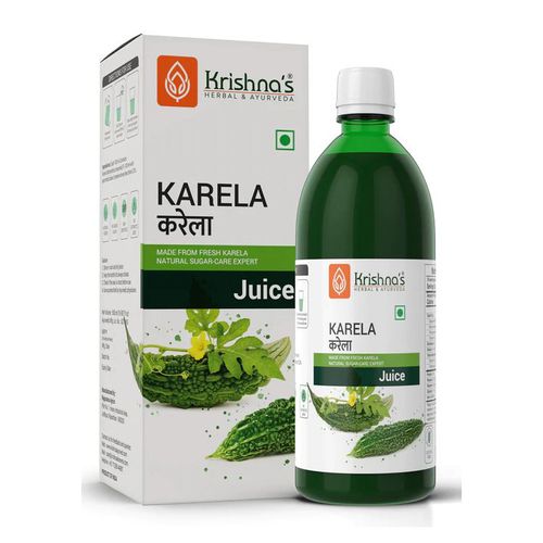 Sok regulujący cukier Karela Juice Control Sugar Level Krishna's 500ml na Arena.pl