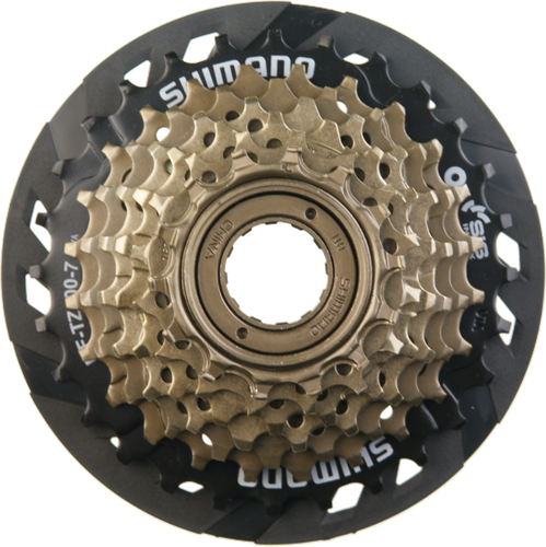 Wolnobieg rowerowy Shimano 7 rzędowy nakręcany MF-TZ500-7 14-28T z osłoną na Arena.pl