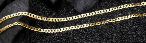 ZŁOTY ŁAŃCUSZEK MĘSKI PANCERKA 4g PEŁNY KUTY MOCNY ŁAŃCUCH 50 cm SREBRO 925 na Arena.pl