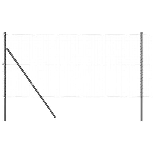 Słupek ogrodzeniowy. 26 pcs Szary 3.2 x 3.2 x 210 cm Stal na Arena.pl