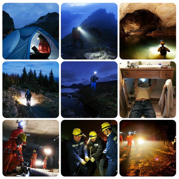 LATARKA CZOŁOWA LED ZOOM CREE XML T6 CZOŁÓWKA MOC akumulator + ładowar zdjęcie 9