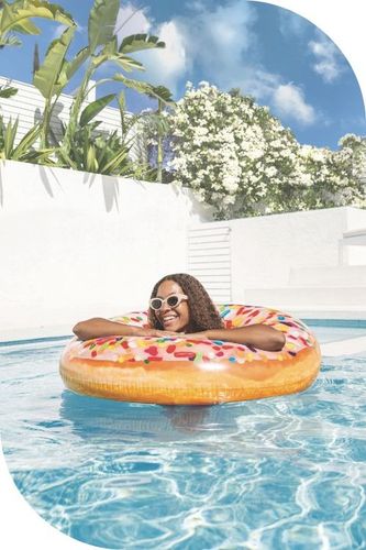 Koło do Pływania na Plażę Dmuchane Kółko do Pływania nad Wodę 99cm INTEX na Arena.pl