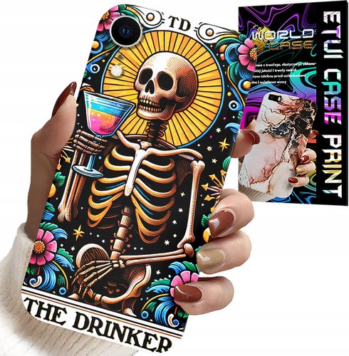 ETUI DO IPHONE XR - THE DRINKER ALKO WINKO DRINK WZORY CASE na Arena.pl
