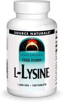 SOURCE NATURALS L-Lysine - L-Lizyna 1000 mg (100 tabl.)