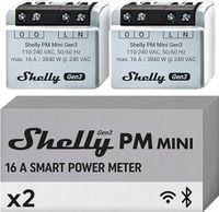 STEROWNIK SHELLY PM MINI GEN3 WI-FI/BLUETOOTH 2SZT