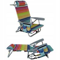 leżak MULTICOLOR plażowy, ALUMINIUM, ogrodowy.