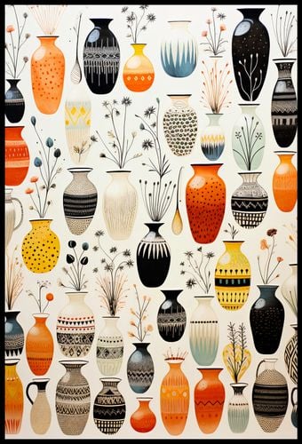 Plakat 68x101cm Symfonia Wazonów na Arena.pl