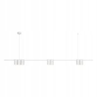 Lampa Sufitowa GENESIS Listwa Biały 7xGU10 150x180cm Lampa Wisząca Salon