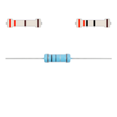 Rezystor 220 Ohm tolerancja 1% precyzyjny moc 3W 220R 5x16mm metalizowany