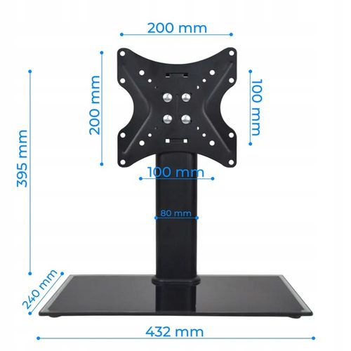 Uniwersalna Noga Podstawka Uchwyt Stojak Telewizora Monitora 14-42" TV na Arena.pl
