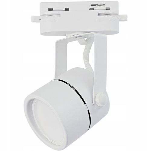 Zestaw 6x SPOT REFLEKTOR RUCHOMY BIAŁY NA GU10 + SZYNOPRZEWÓD Szyna 2m na Arena.pl