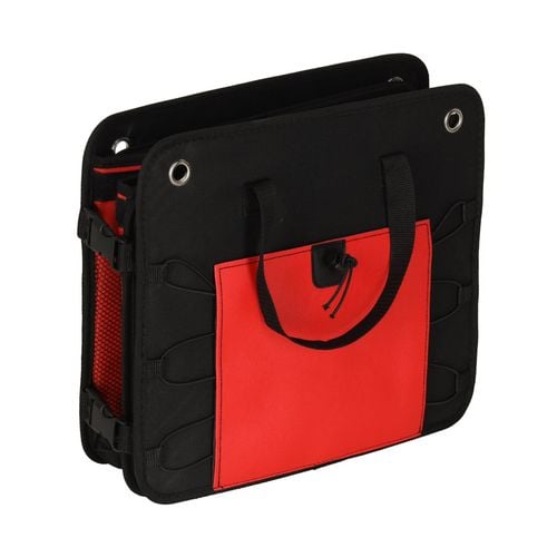 Organizer Do Bagażnika Duża Torba Do Samochodu Czarny Czerwony na Arena.pl