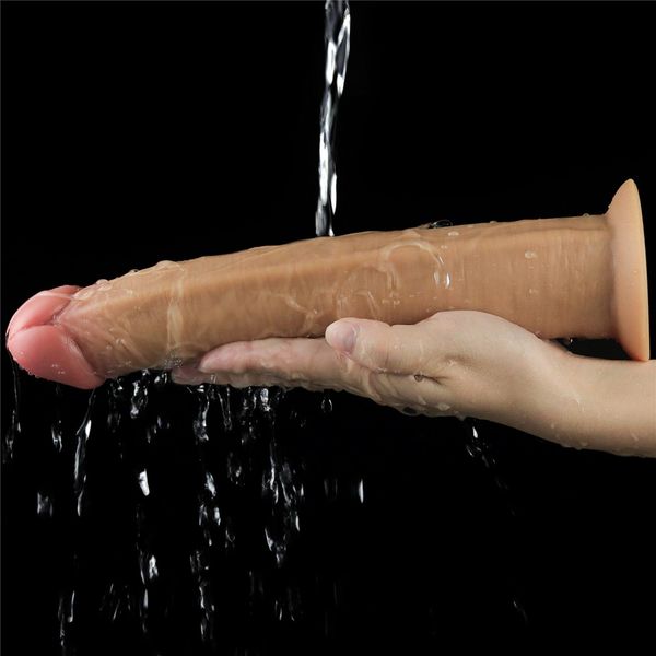 10'' Dual Layered Platinum Silicone Rotator zdjęcie 14
