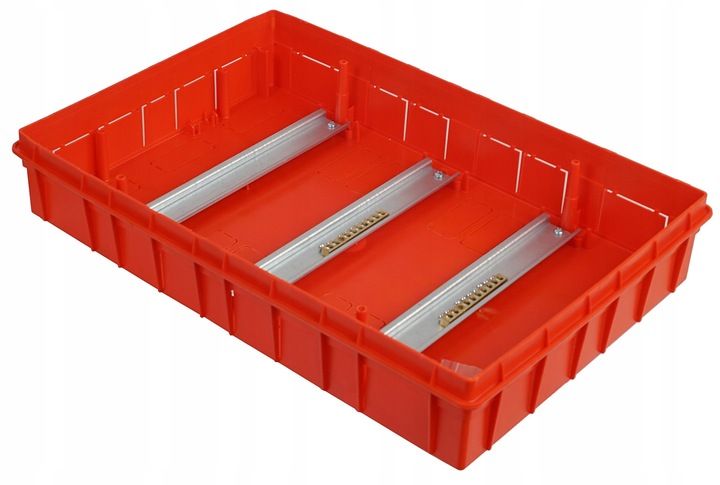 SKRZYNKA ELEKTRYCZNA ROZDZIELNIA PODTYNKOWA 3x12 36 INSTALACYJNA PLASTIKOWA zdjęcie 3