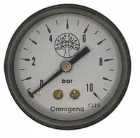 Manometr ciśnieniomierz 10bar GZ 1/4cal tył 10 bar