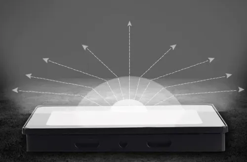 Halogen LED 30W lampa naświetlacz zewnętrzny zimny 6000K 2420LM reflektor na Arena.pl