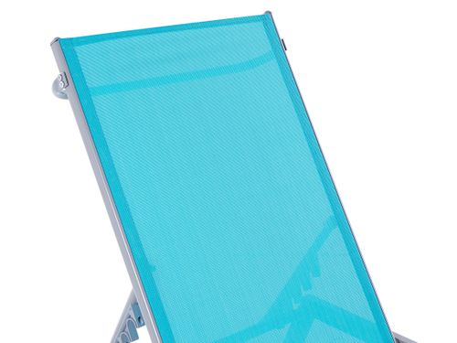 Leżak ogrodowy niebieski NOLI na Arena.pl