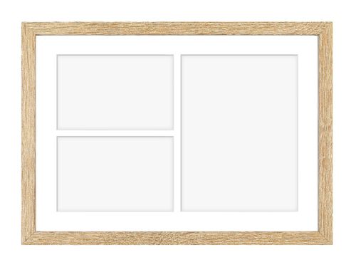 Ramka na 3 zdjęcia Hekla 30x40x3 galeria sonoma jasna 1szt. na Arena.pl