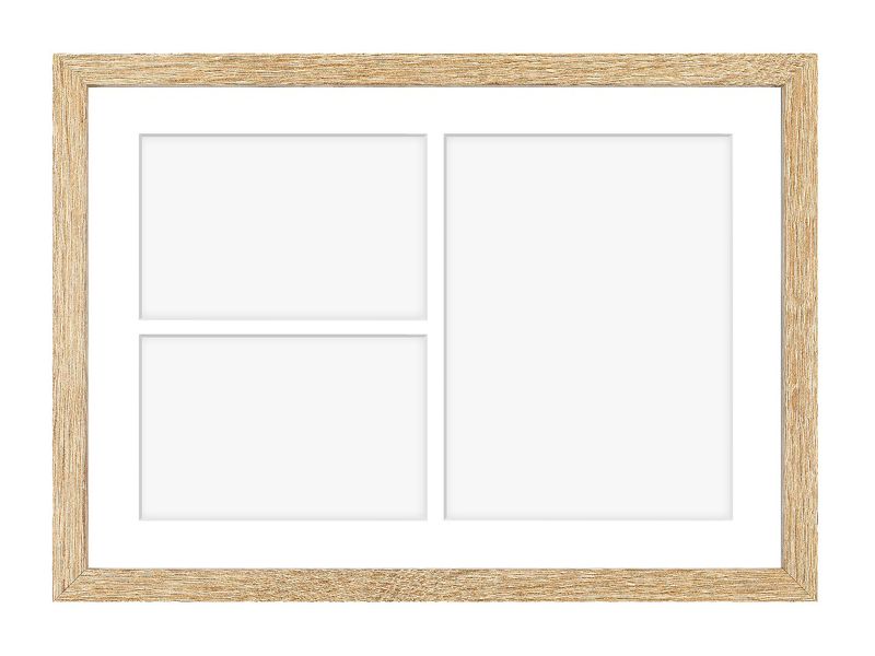 Ramka na 3 zdjęcia Hekla 30x40x3 galeria sonoma jasna 1szt. zdjęcie 2