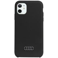 Audi Silicone Case iPhone 12/12 Pro 6.1" czarny/black hardcase