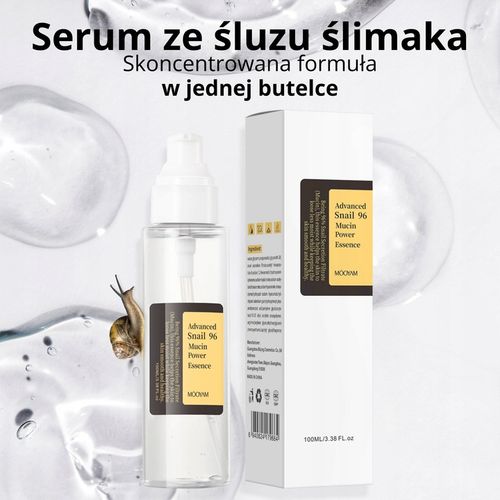 MOOYAM - Advanced Snail 96 Mucin Power Essence, Serum do twarzy (100g) na Arena.pl