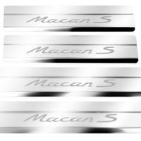 Listwa progowa PORSCHE MACAN  MACAN S Stal nierdzewna 304 połysk 4szt